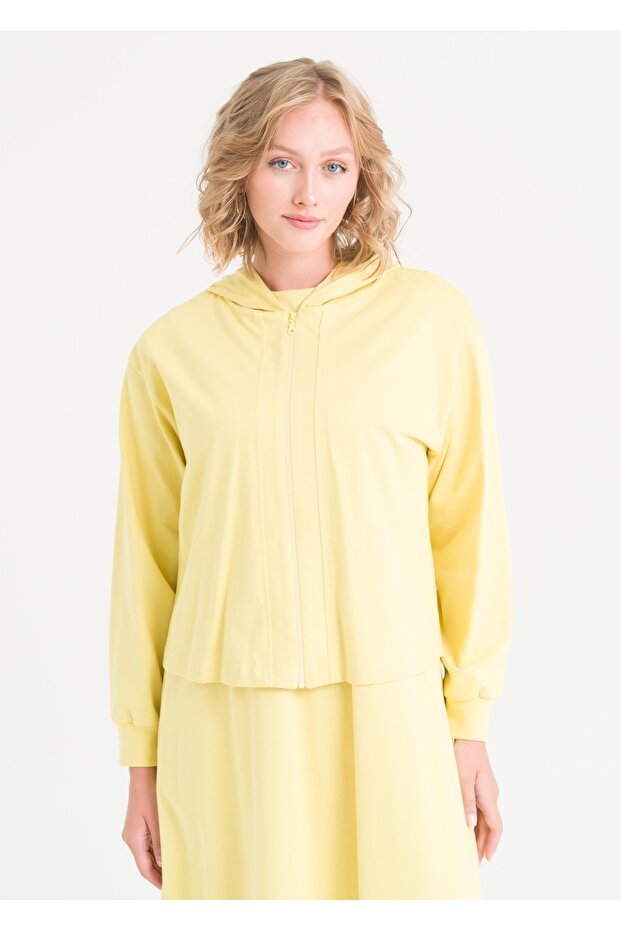 Sweatshirtlü Elbise - 5