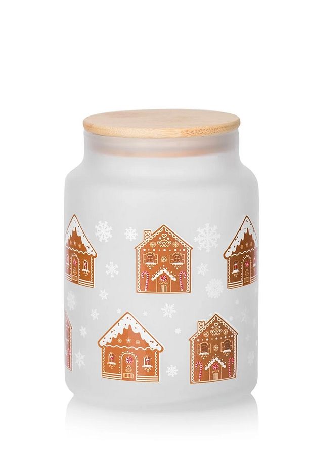 LCW HOME Karışık Baskılı Cam Saklama 890 Ml - 4