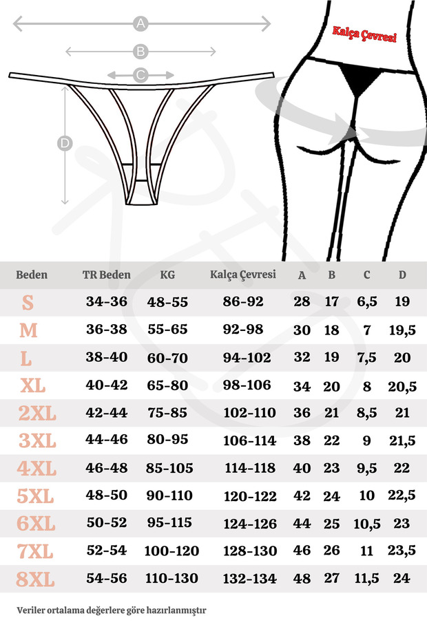 Прашки RED Love Cloud String (String) 10 бр. - 4