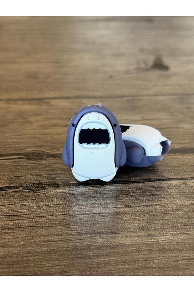 Shark Cable Protector (Type-C to Lightning-Micro) Compatible with All Cables Protector Not Specified - 2