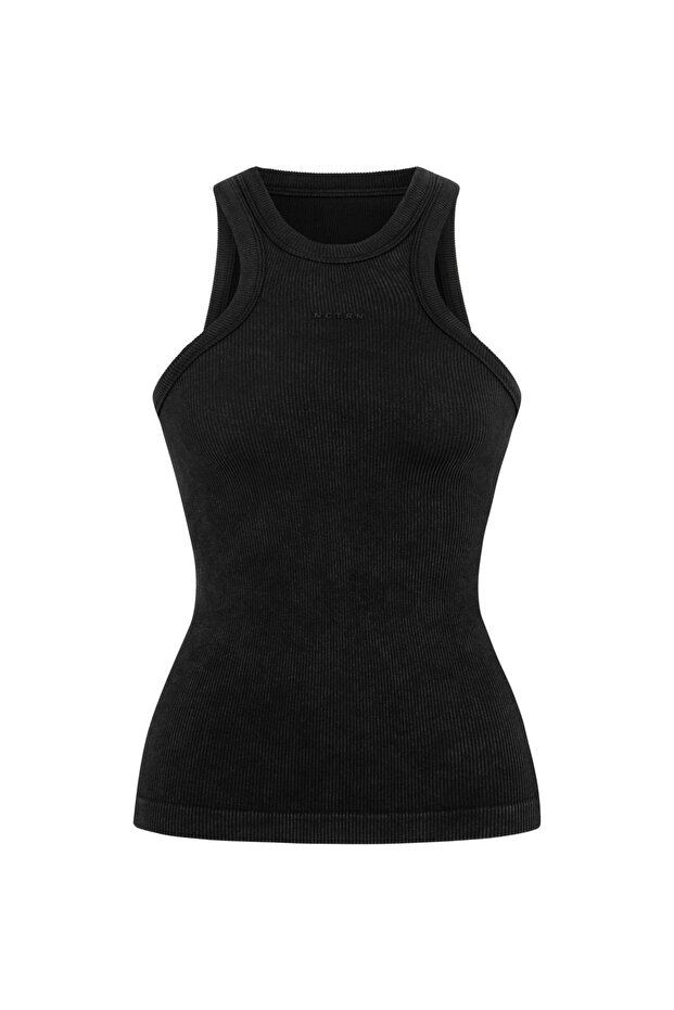 Halter Yaka Crop Top - 4