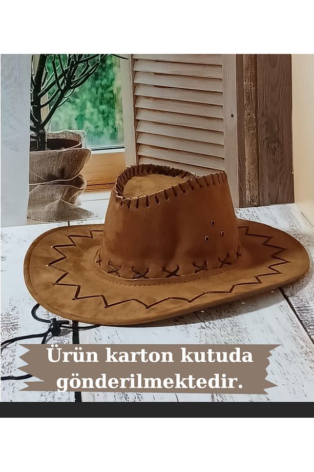 Aydmr Aksesuar Kovboy Şapka - 1