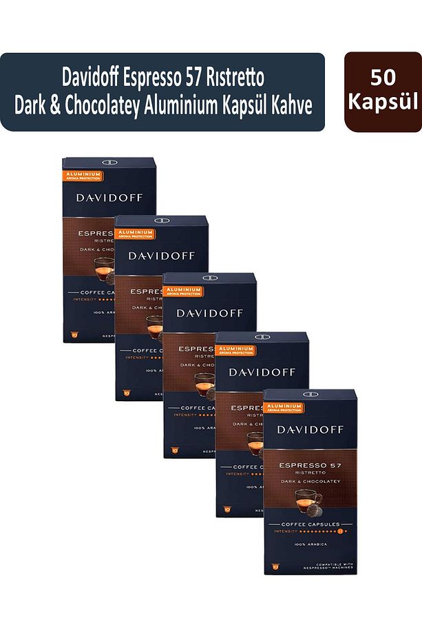 Espresso 57 Ristretto Dark & Chocolatey Kapsül Kahve x 5 Adet - 1