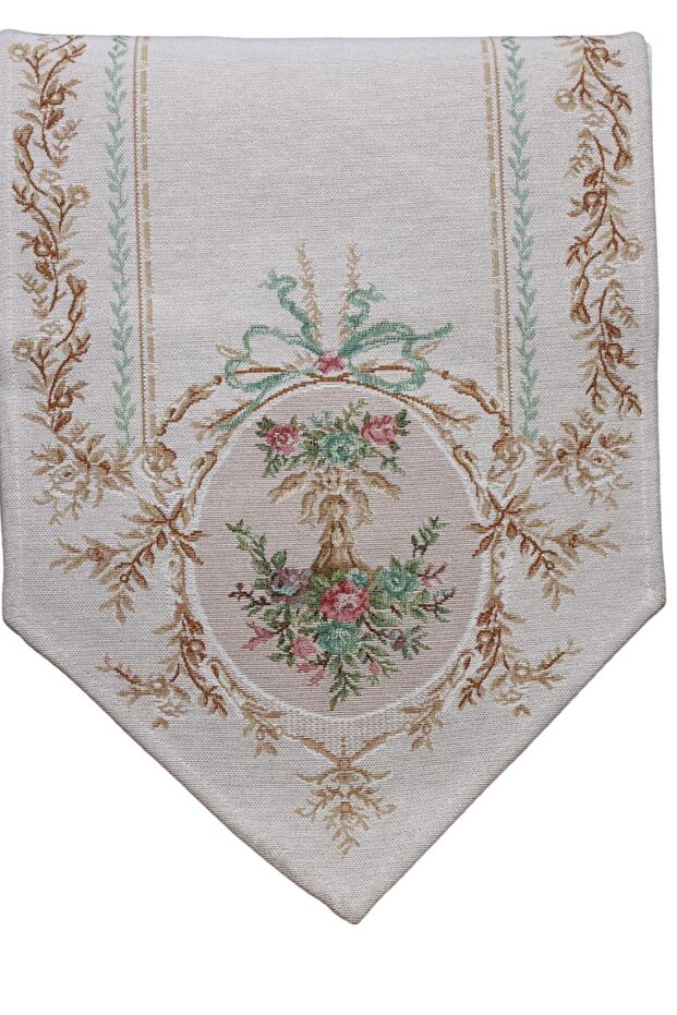 ميداليون جاكار منسوج GOBLEN DECORATIVE RUNNER 30*110