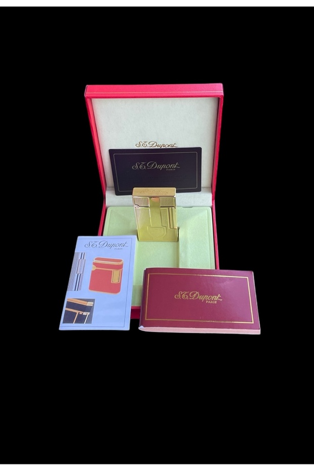 S.t Dupont Gold Lighter Ligne 2 - 5