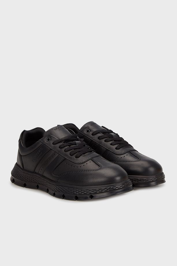 Hakiki Deri Bağcıklı Sneaker Ayakkabı Erkek AYAKKABI 237030 4PR - 2