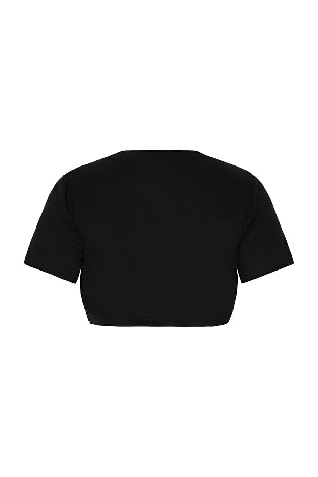 Plus Size Crop Top - 5