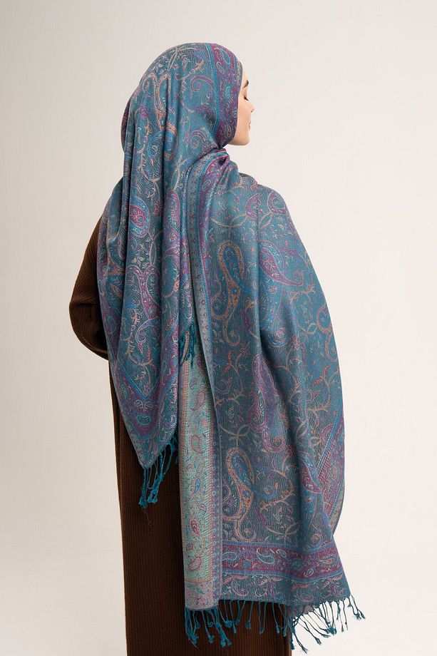 Cashmere Collection - Dokuma Kaşmir Şal - 5