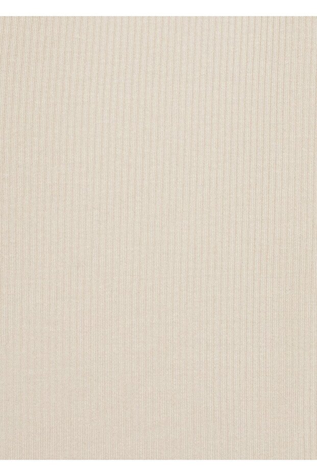 Düğmeli lyocell tişört - 7