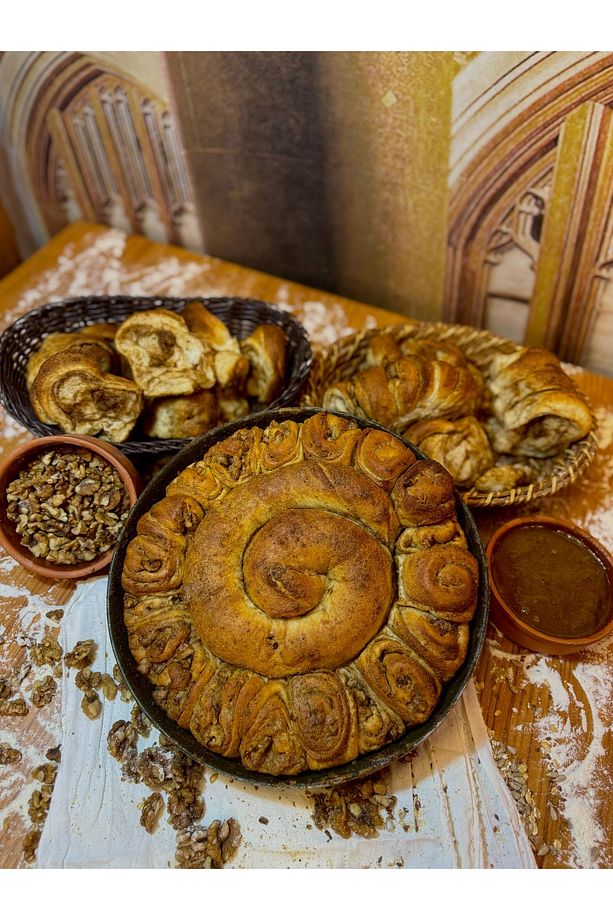 Double Cevizli Haşhaşlı Ekmek (ÇÖREK) X 2 Adet - 1