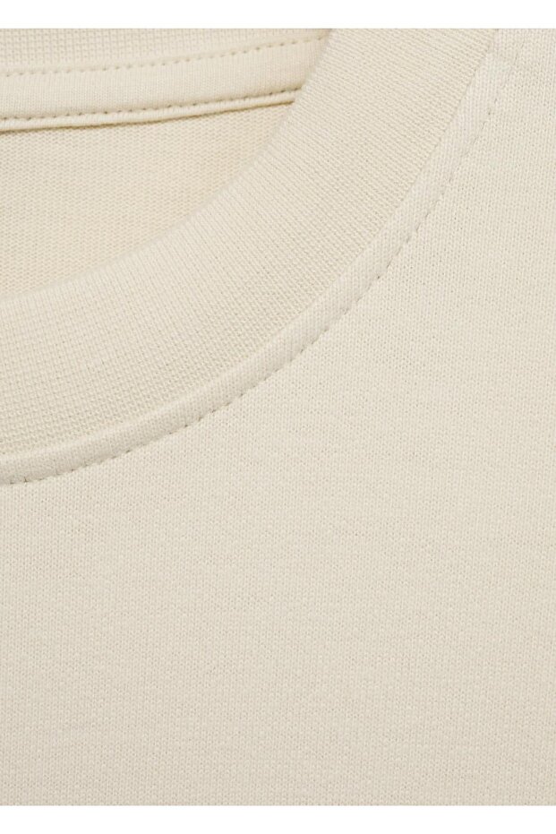 %100 oversize pamuklu tişört - 7