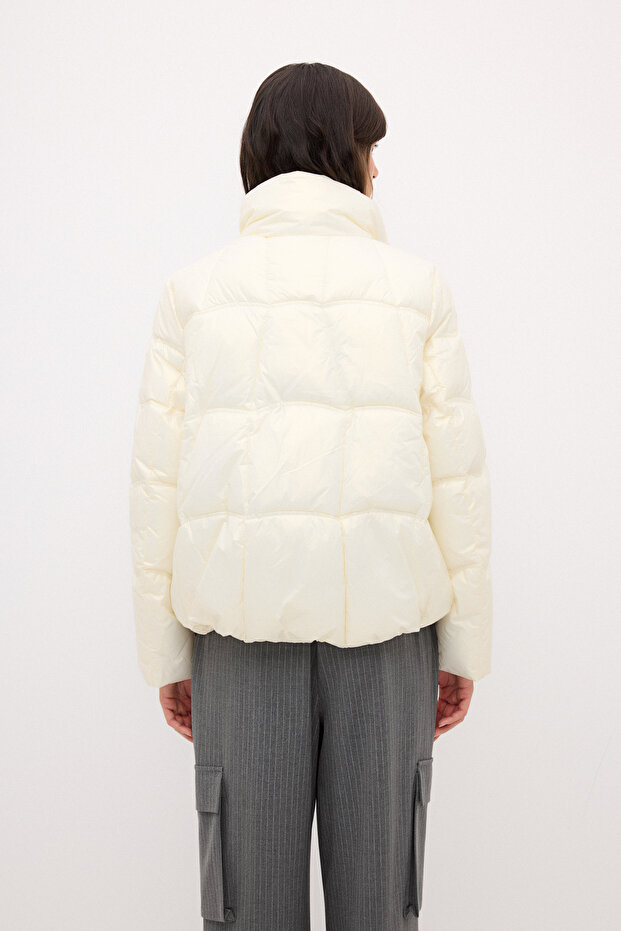 Kısa Şişme Mont - 8