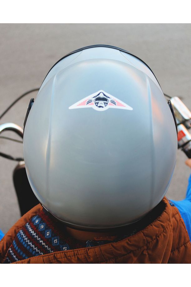 JOKEY KASK NARDO GRİ ÇOCUK YETİŞKİN BASİT KASK  / ERKEK YERLİ ÜRETİM - 3
