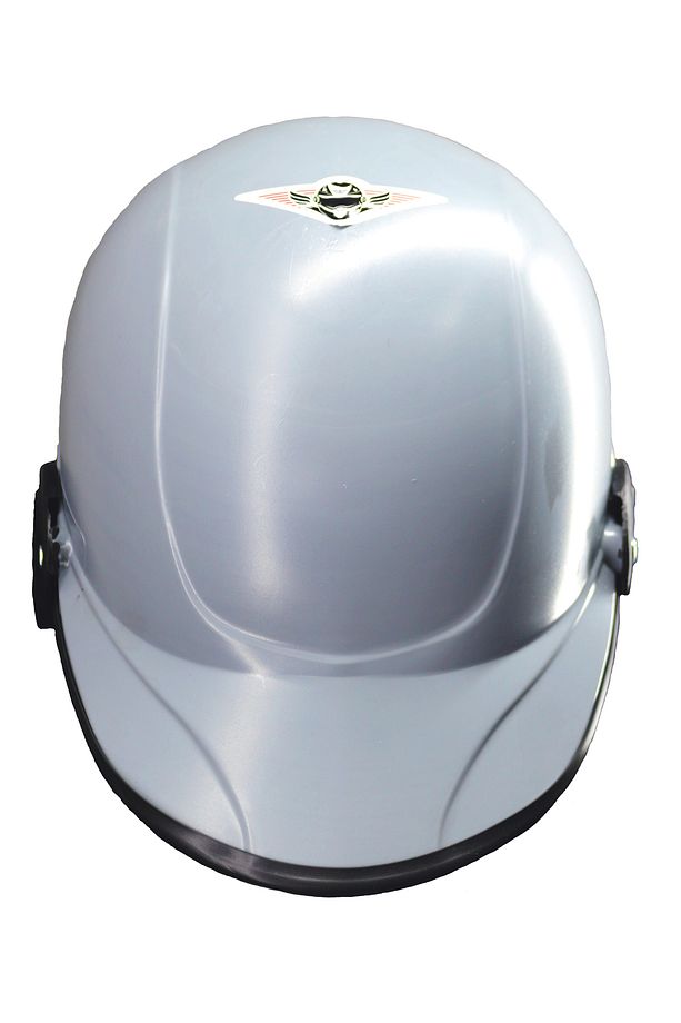 JOKEY KASK NARDO GRİ ÇOCUK YETİŞKİN BASİT KASK  / ERKEK YERLİ ÜRETİM - 4