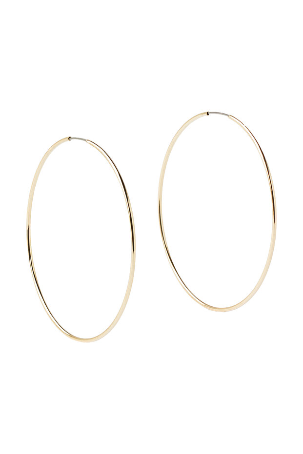 Basic Orta Boy Halka Küpe - 1