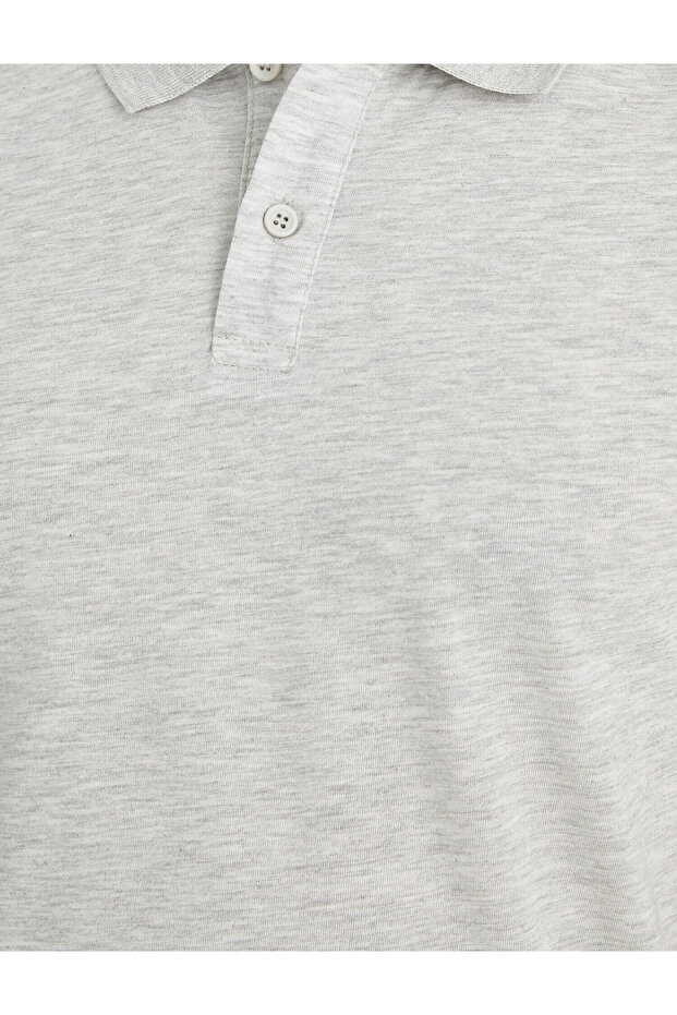 Basic Polo Yaka Tişört - 6