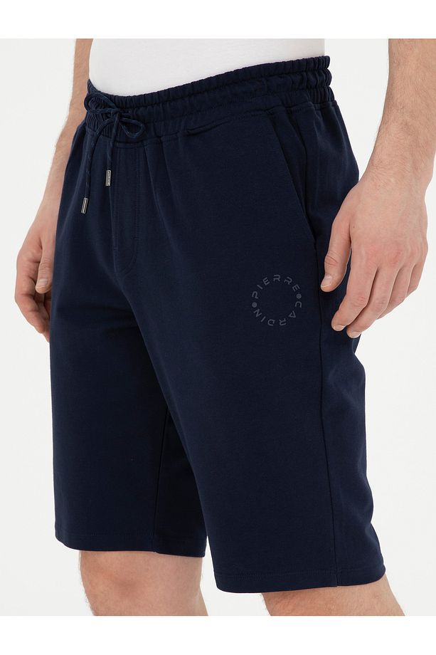 Lacivert Slim Fit Örme Şort 50292219-VR033 - 6