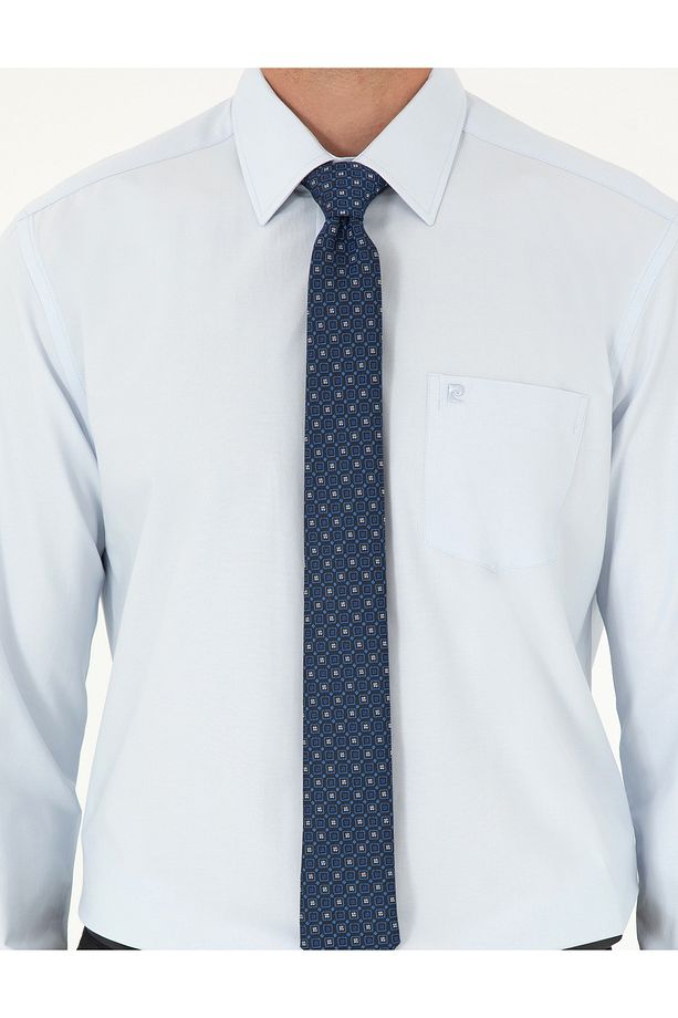 Açık Mavi Regular Fit Uzun Kollu Basic Gömlek 50292551-vr003 - 6