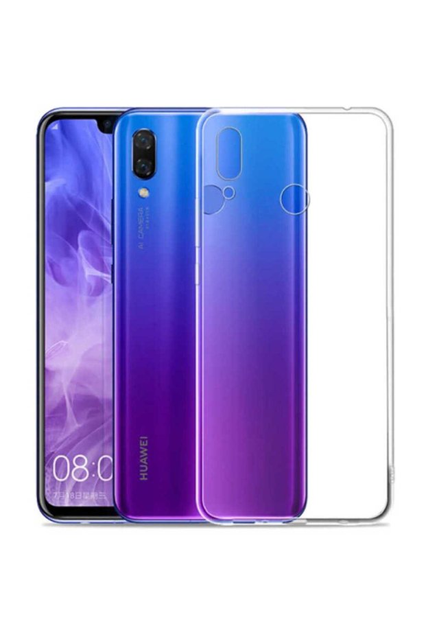 Huawei P Smart 2019 - Case Transparent Soft Slim Fit t Super Silicone Cover - T7295