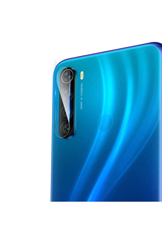 Redmi Note 8 - Camera Lens Protector Glass Protection - Transparent