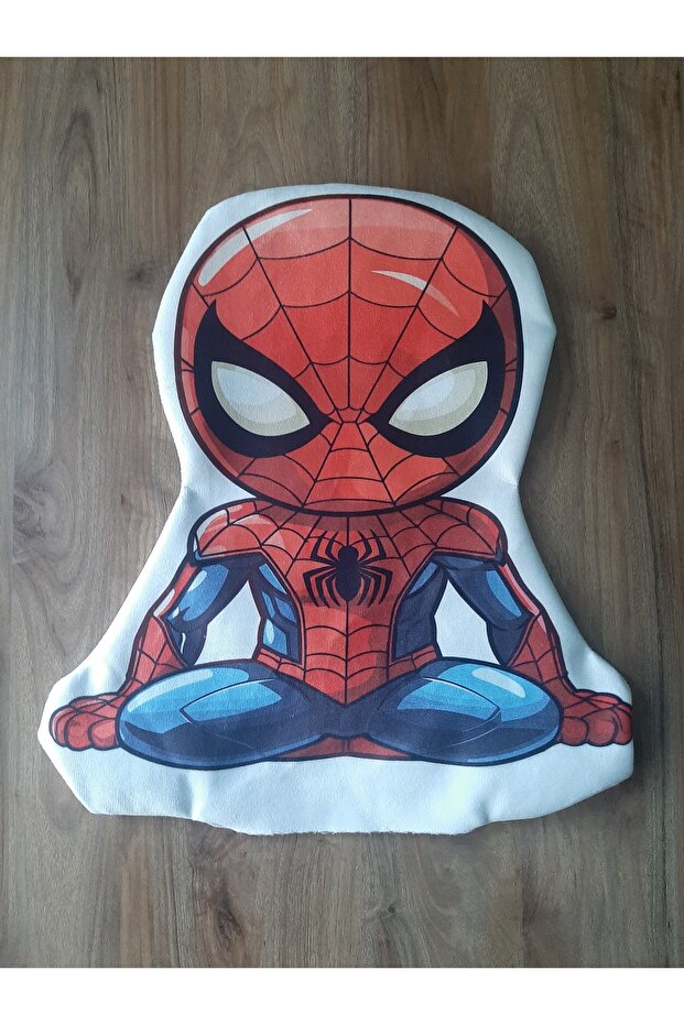 Ow Bag Spiderman Pattern Shaped Design Chibi Character Pillow