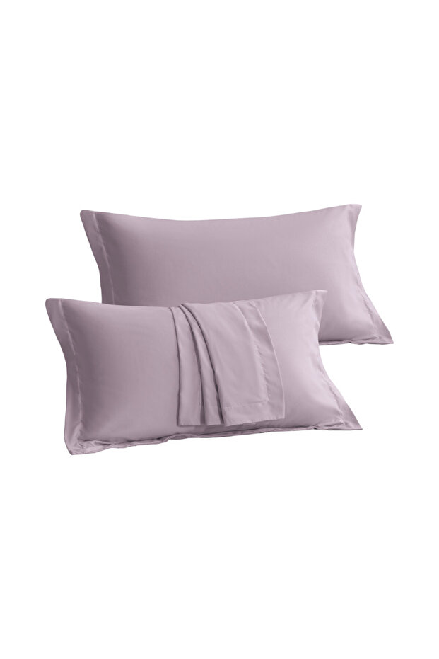 2- Piece Microfiber Pillowcase Set - 50x75 cm with Envelope Closure