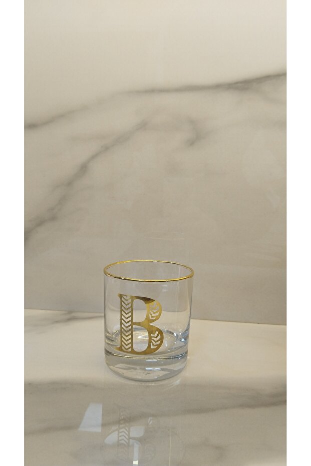 Md Monogram Harfli Bardak-b - 1