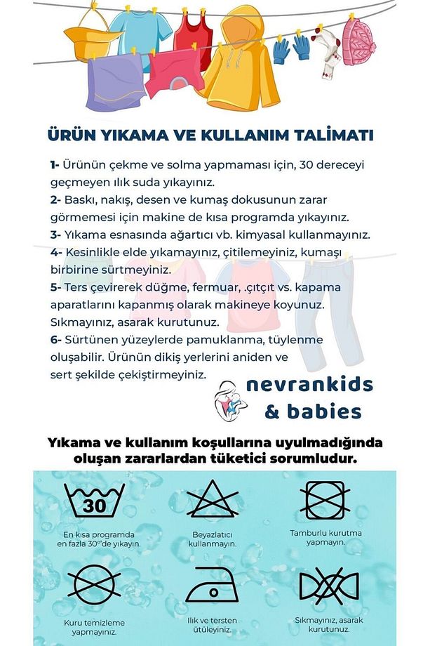 Kız Bebek Ispanyol Paça 3'lü Takım 0-2 Yaş Lila - Pembe - 8