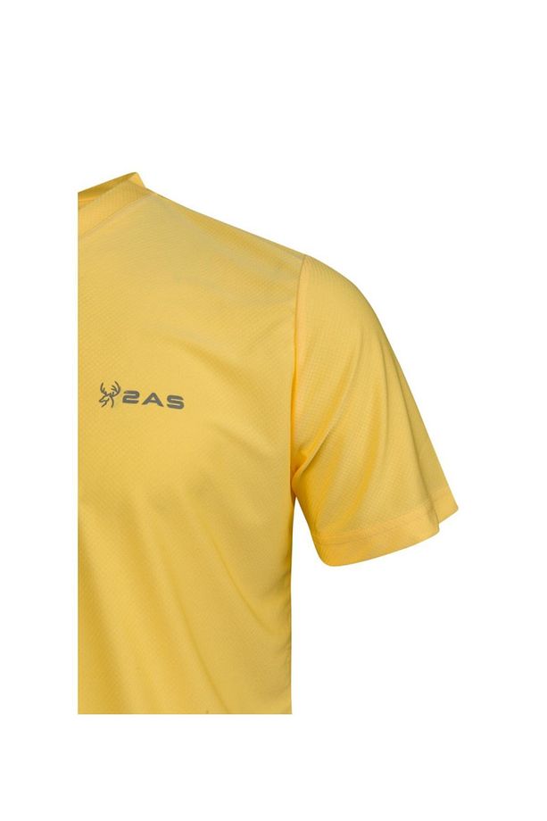 Elba V Yaka Sarı T-shirt - 3