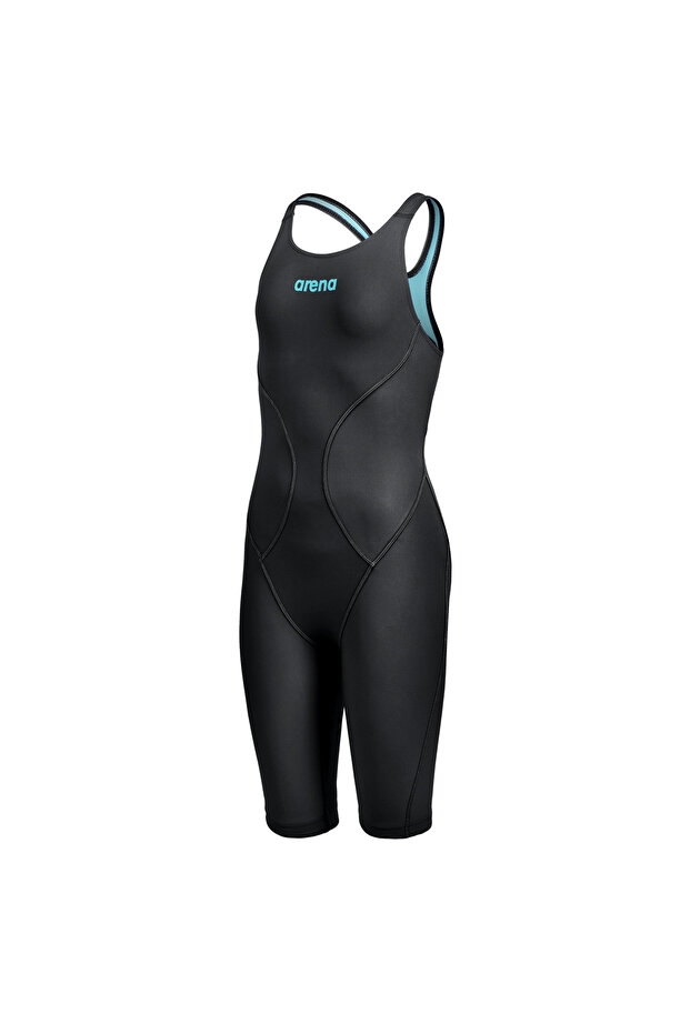 Powerskin Impulso Ob Jr Kids Black Race Swimsuit 008605100