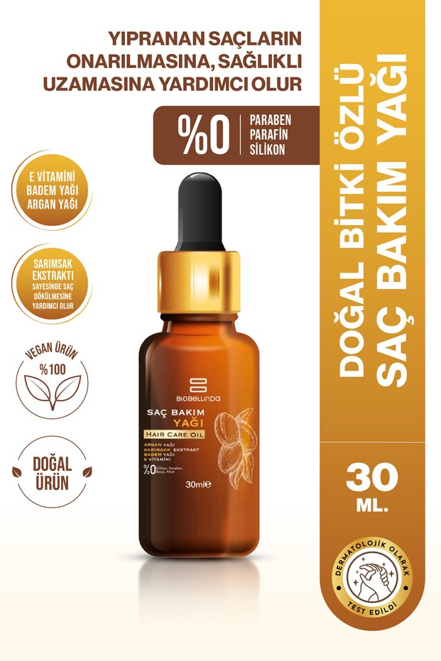Natural Plant Extract Hair Care Oil 30 ml