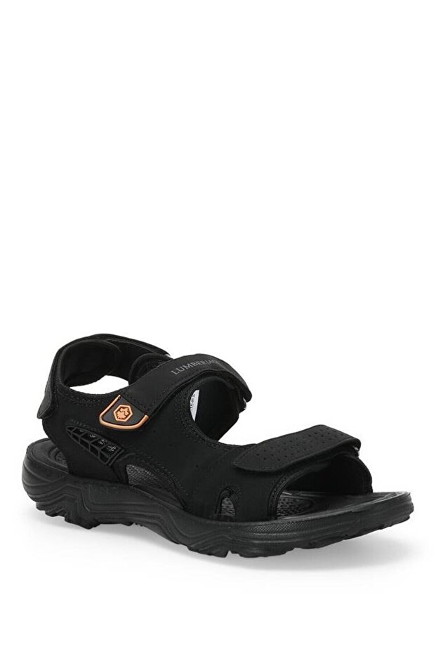 Black-Black Kass Outdoor Anatomic Water Resistant Sandals