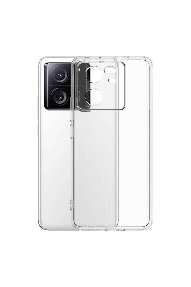 Xiaomi Mi 13t Pro - Case Transparent Soft Slim Fitt Super Silicone Cover - Transparent