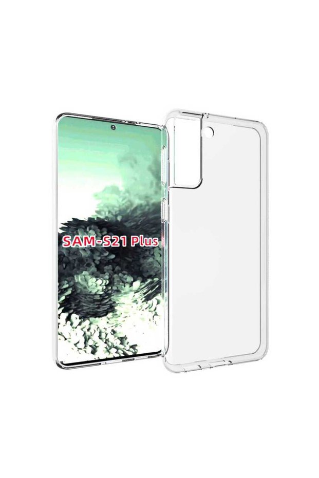 Galaxy S21 Plus - Case Transparent Soft Slim Fitt Super Silicone Cover - Transparent