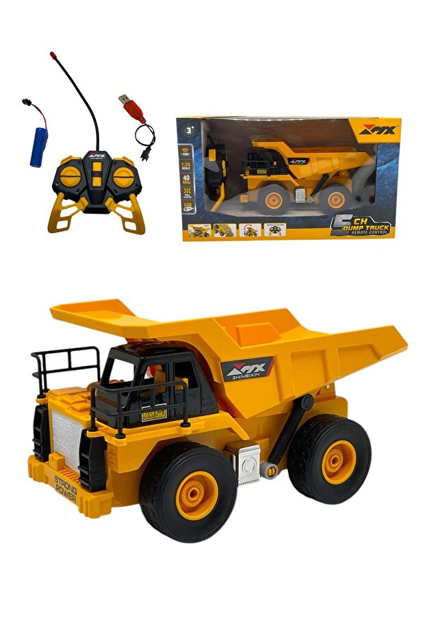 1:24 Scale Truck Dumper Full Function Truck Engineering Vehicle with Remote Control