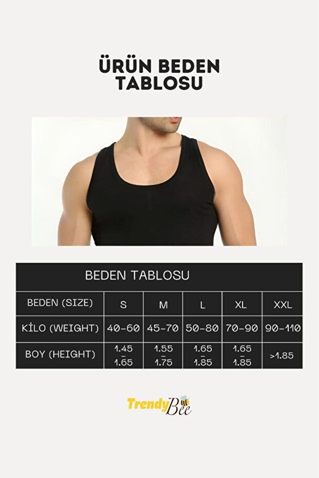 Bărbați Basic Bumbac Premium Classic Atlete Pachet 3 - 5