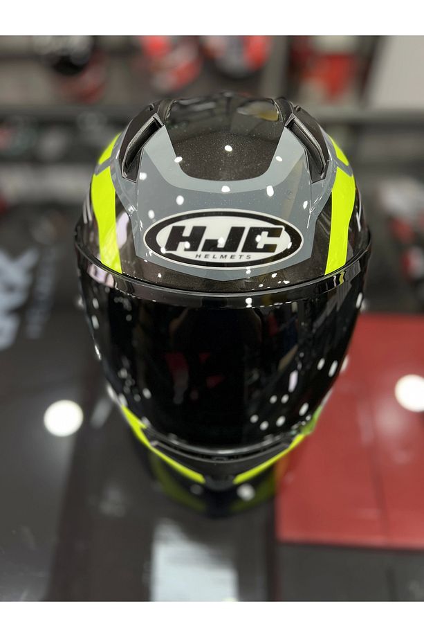 C10 KASK TINS MC3H GRİ KASK ŞEFFAF VİZÖRLÜ - 4