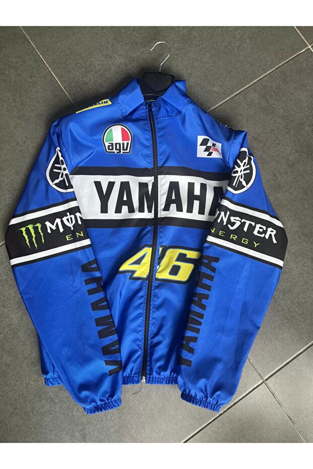 Windproof thin jacket blue - 1