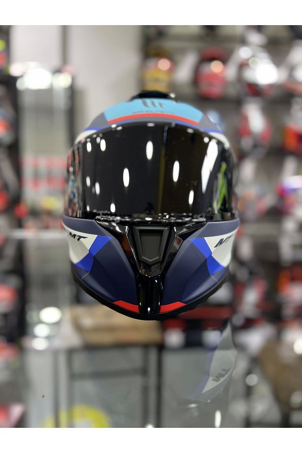 Helmets Targo S Kay C7 Kask Siyah Vizörlü (X1 ŞEFFAF VİZÖR) - 4