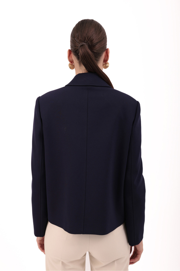 Örme Kısa Ceket - 6