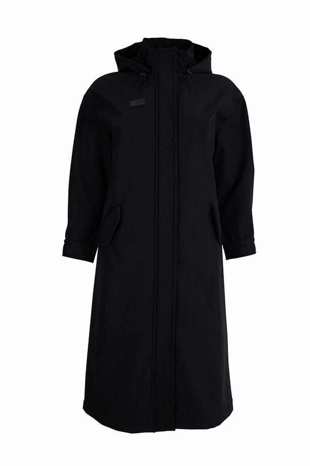 Kapüşonlu Softshell Kap - 1