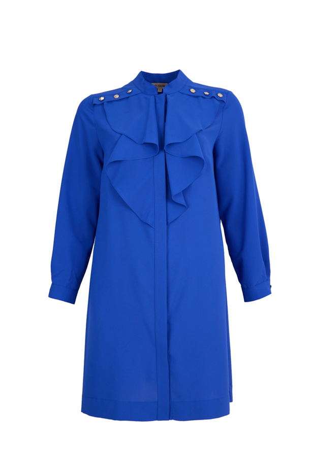 Flounced Button Detailed Tunic - 1