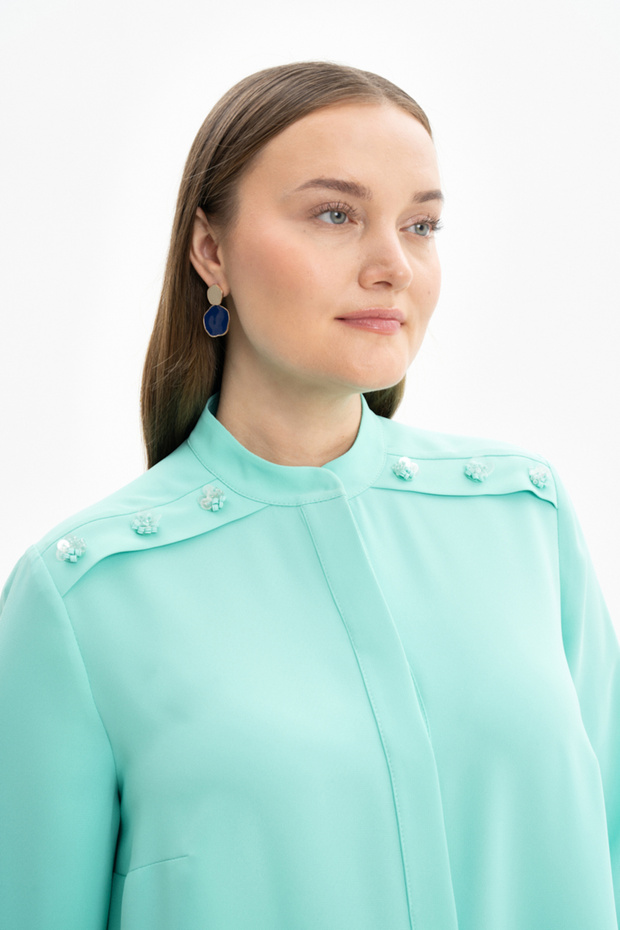 Robaları İşlemeli Tunik - 5