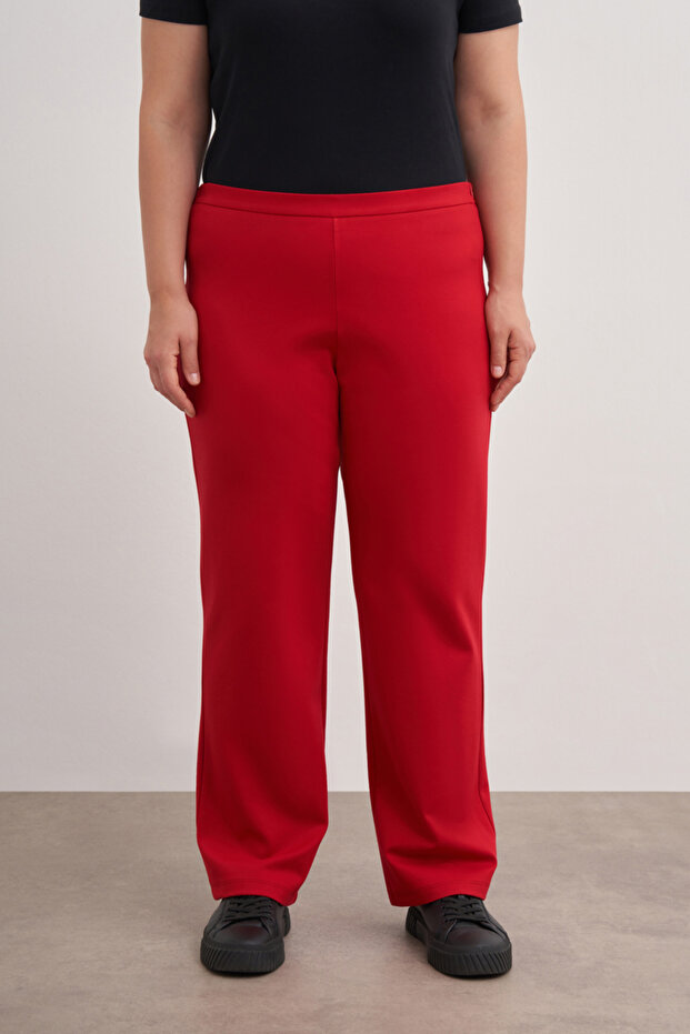 3648112 Örme Rahat Kesim Pantolon - 3