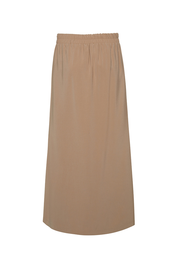 Arka Bel Lastikli Etek - 3