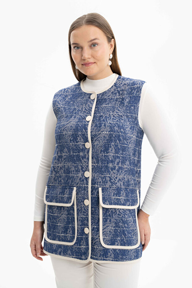 Grogren Detaylı Yelek - 5