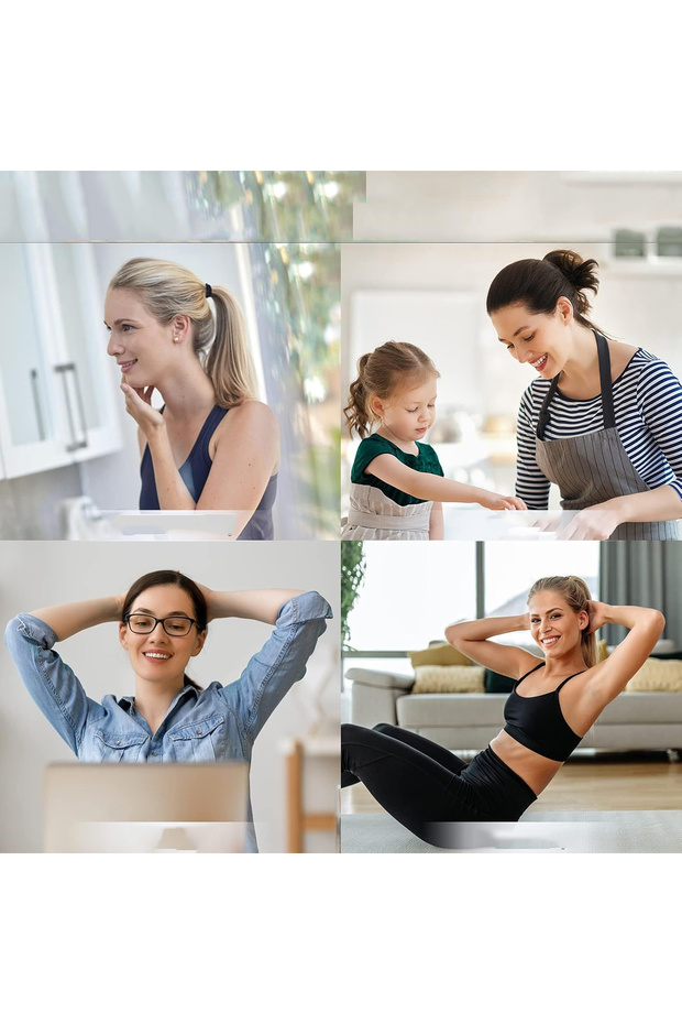 Elastik Toka 12 ADET SİYAH 719701 - 6