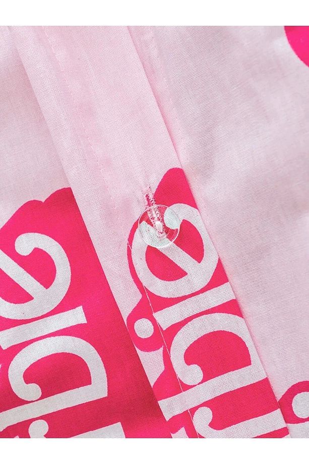 Lcw Home Pembe Baskılı Barbie Baskılı Tek Kişilik Nevresim Seti - 6