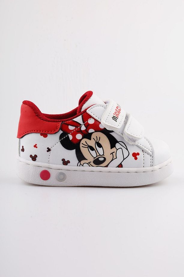 ilk Adım Ayakkabısı Kız Bebek ilk Adım Ayakkabısı Ortopedik ilk Adım Ayakkabısı Işıklı Mickey Mouse - 5