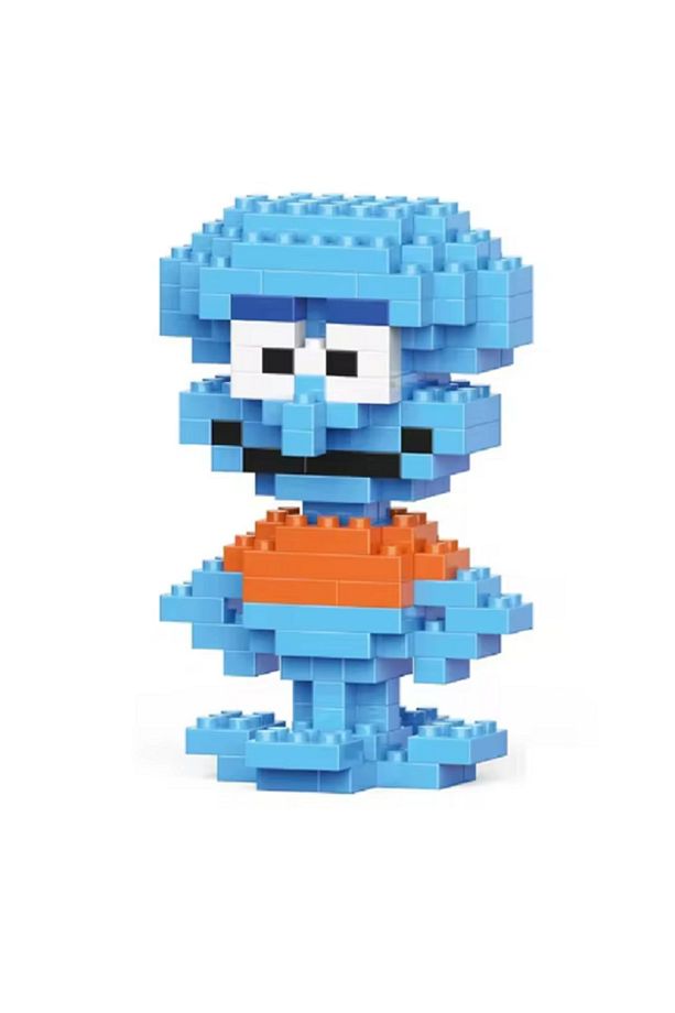 Sünger Bob, Bay Yengeç, Patrick, Squidward Figürü 3d Yapboz Puzzle Yapı Oyuncakları - 2